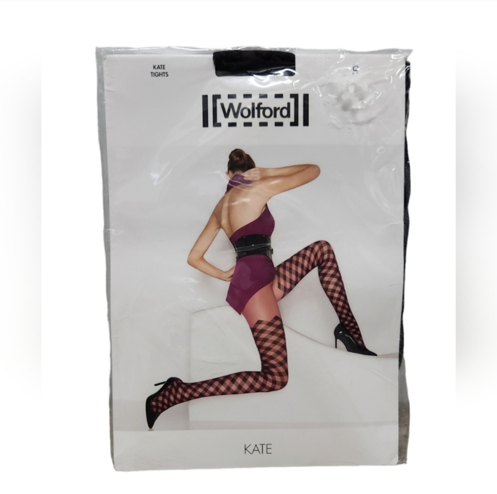 Wolford Kate Tights Size Small Black