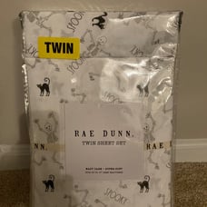 rae dunn halloween sheets