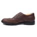 Sebago Brenton Leather Vibram Wingtip Brogue Oxfords Dress Shoes Men's 9 Brown