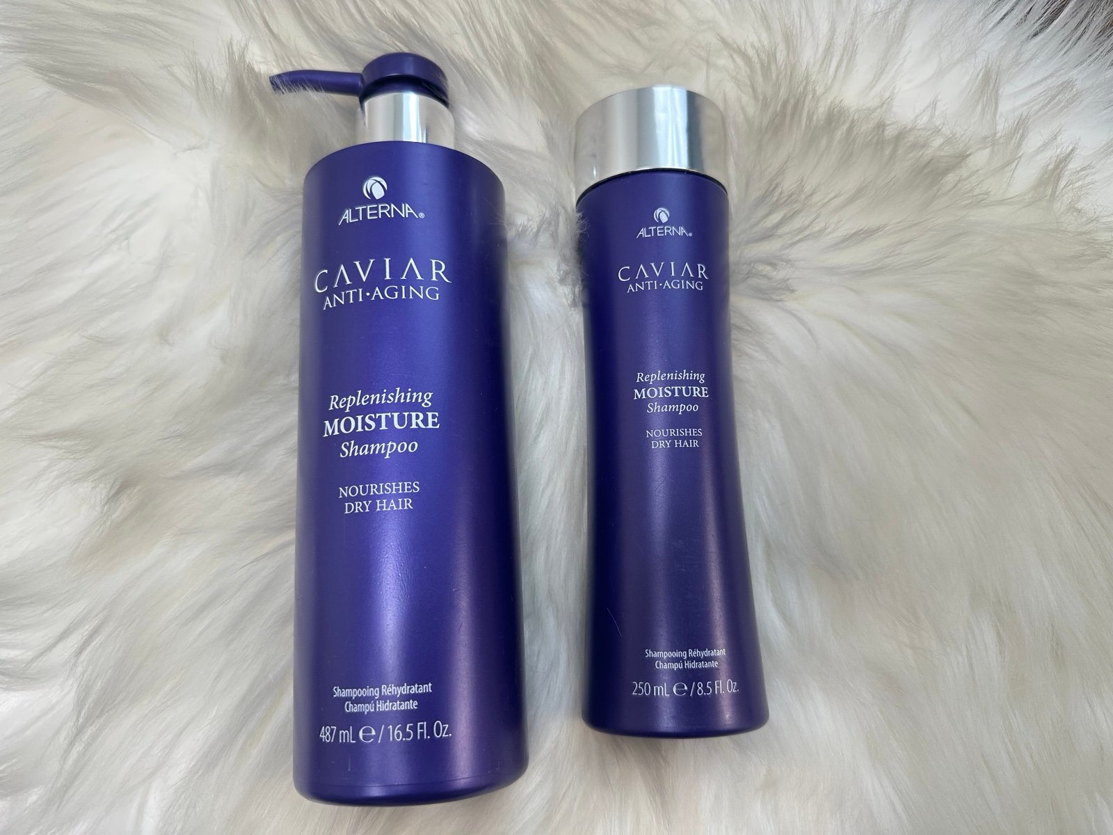 ALTERNA Haircare Caviar Anti-Aging Replenishing shampoo + conditioner New
