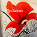 New painting Redflower for valentine Special gift Starting price