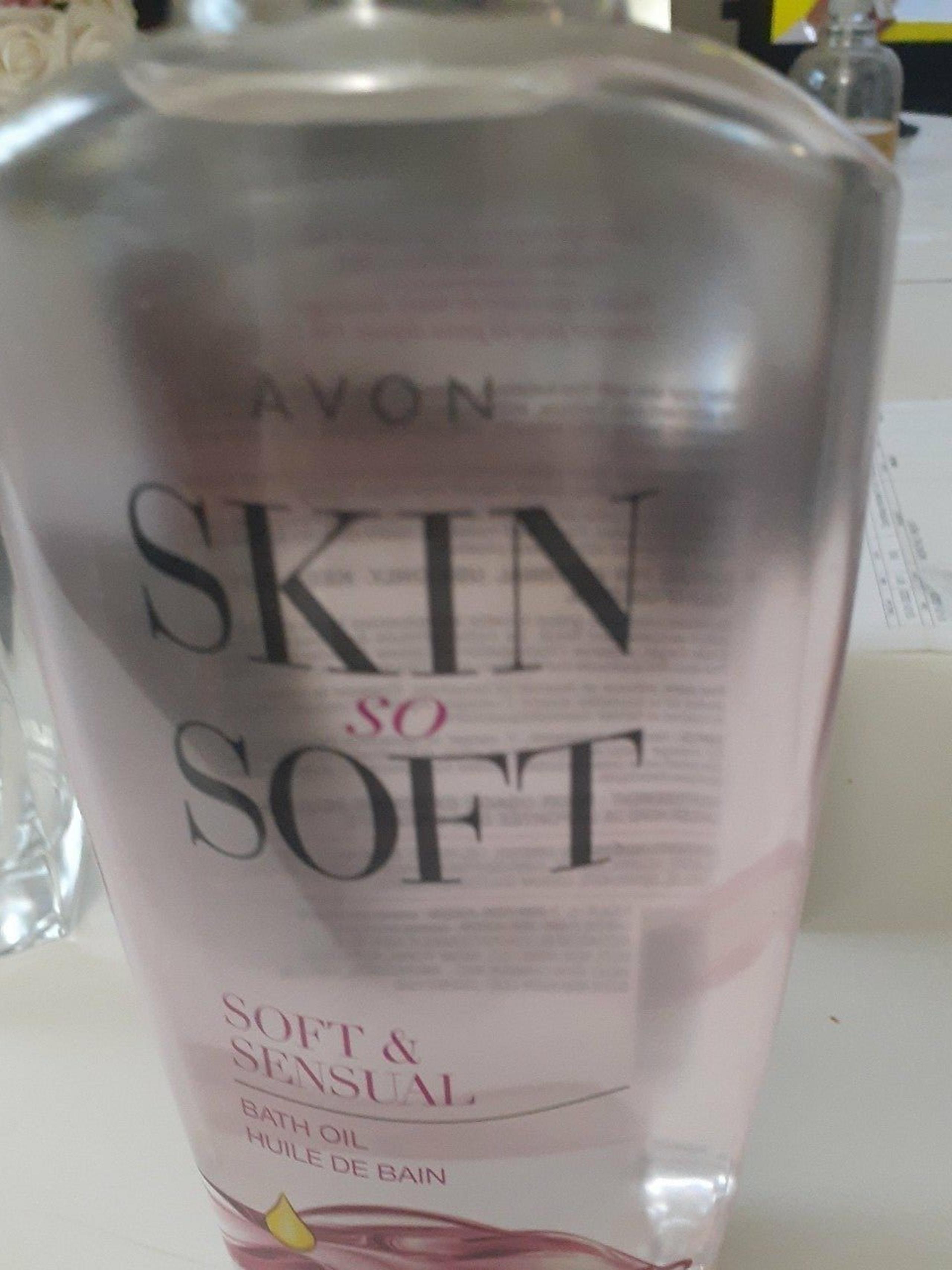 Avon Skin So Soft and Sensual bath oil