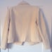 L'AGENCE NWOT Brooke Open-Front Blazer Jacket Size 12 Ecru Cream Ivory