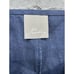 Poetry Skirt Womens 10 M Blue 100% Linen Pleated A Line Long Modest Lagenlook