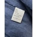 Poetry Skirt Womens 10 M Blue 100% Linen Pleated A Line Long Modest Lagenlook