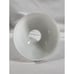 Vintage Fitter Rayo Lamp Shade White Opal Milk Glass Aladdin B&H #1