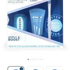 ♥︎Crest Whitening Emulsions + LED Light♥︎