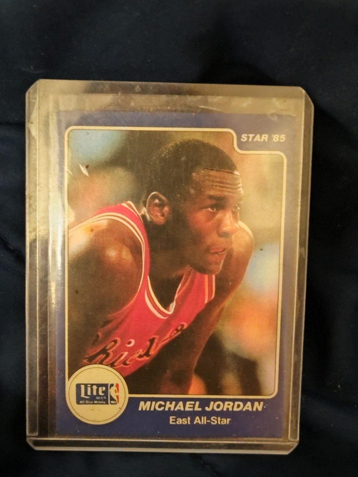 1985 Star Lite All-Stars #4A Michael Jordan Rookie Card