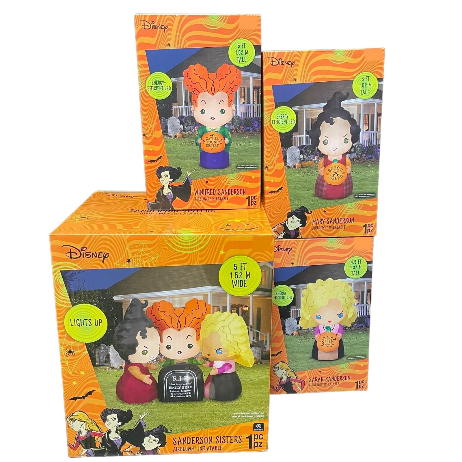 Disney Hocus Pocus Sanderson Sister Inflatables