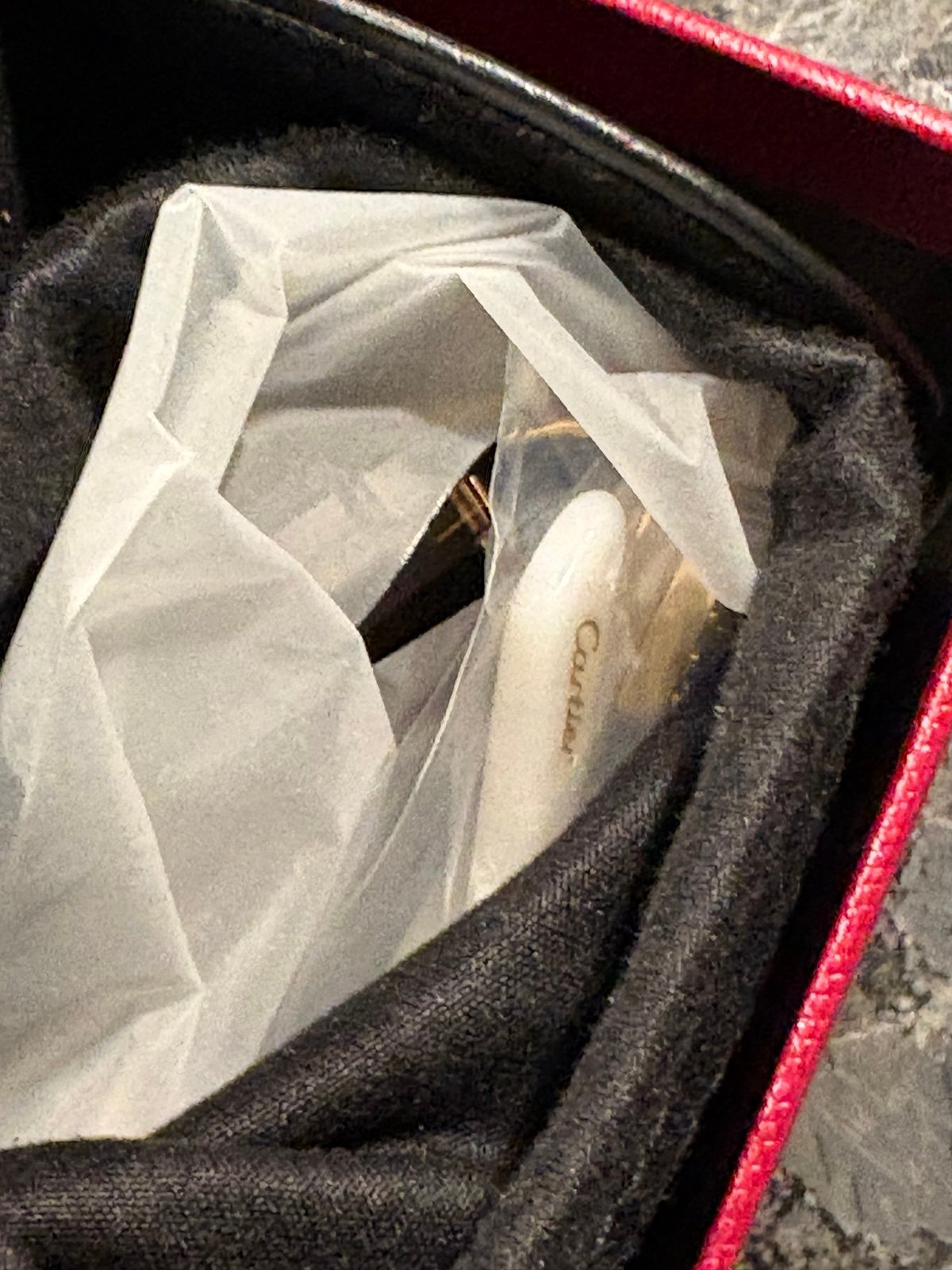 Cartier Real Natural Cut Diamond Singlasses