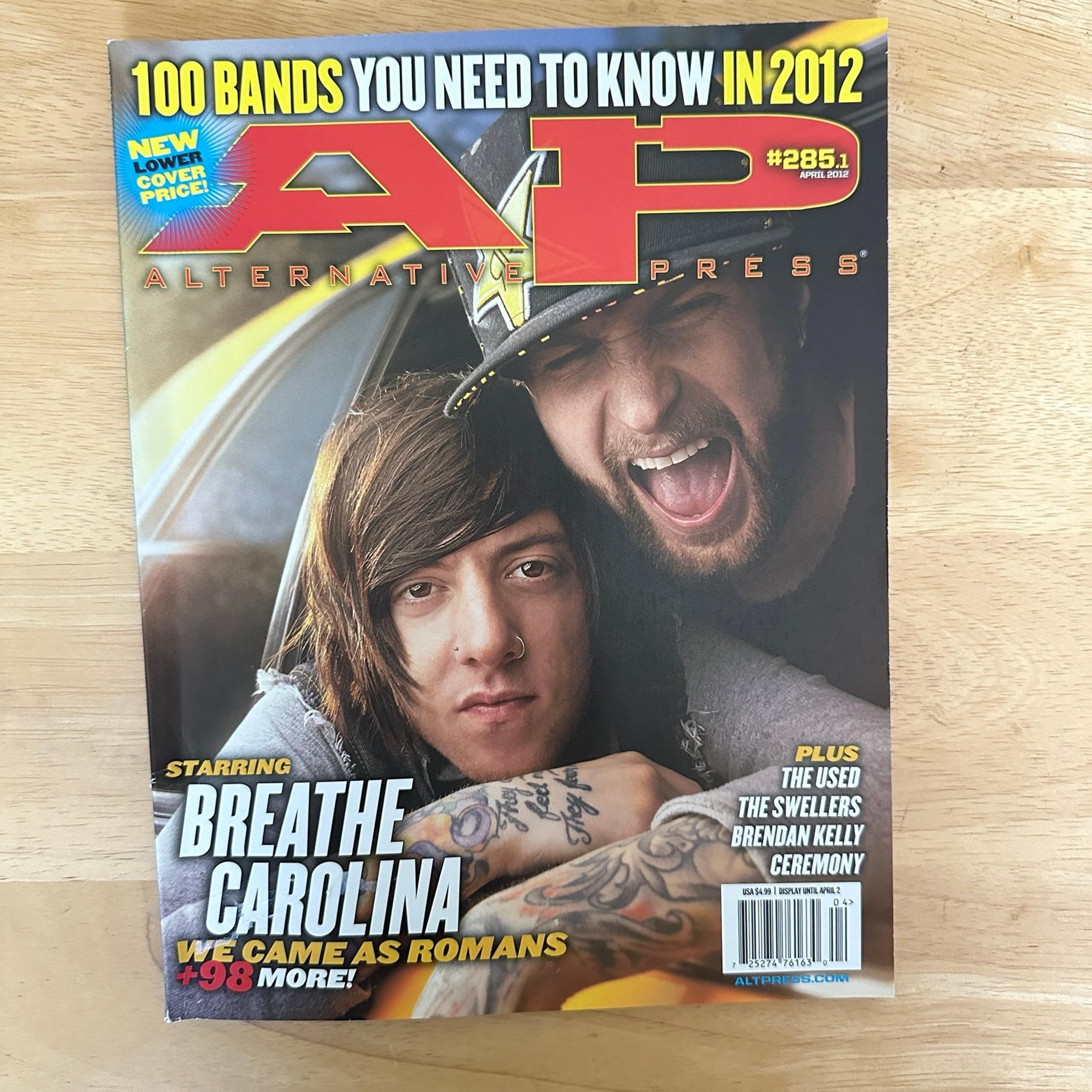 Breathe Carolina Alternative Press Magazine