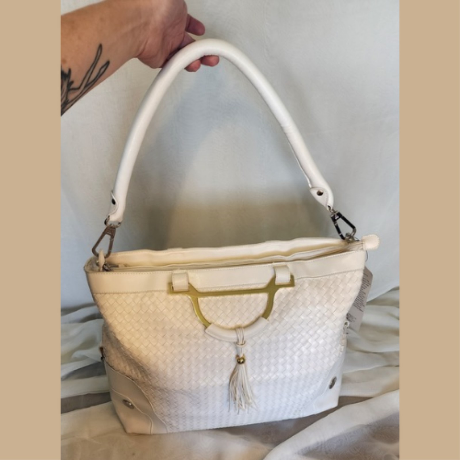 Joy Mangano Designer Drop Bag