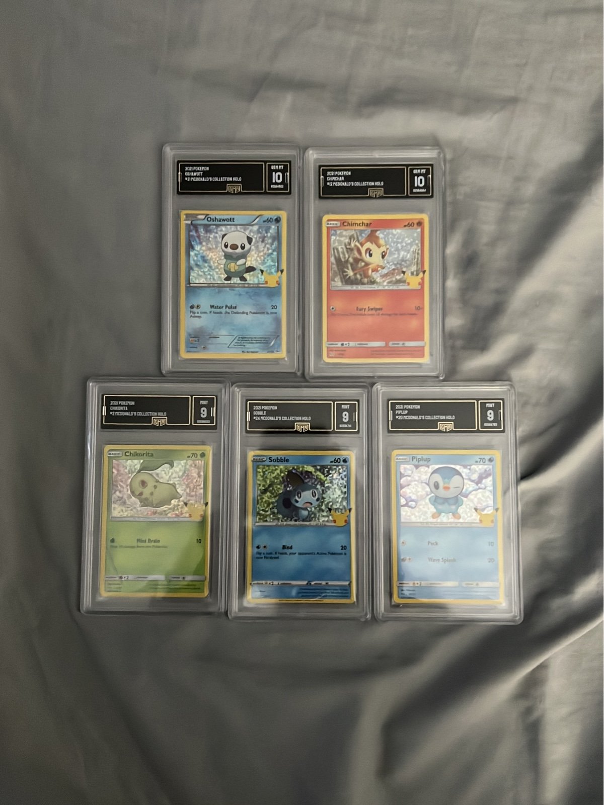 Pokémon McDonald’s Graded Lot