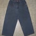 Vintage JNCO Twin Cannons - Blue with Orange stitching - Waist 32 Inseam 30 -