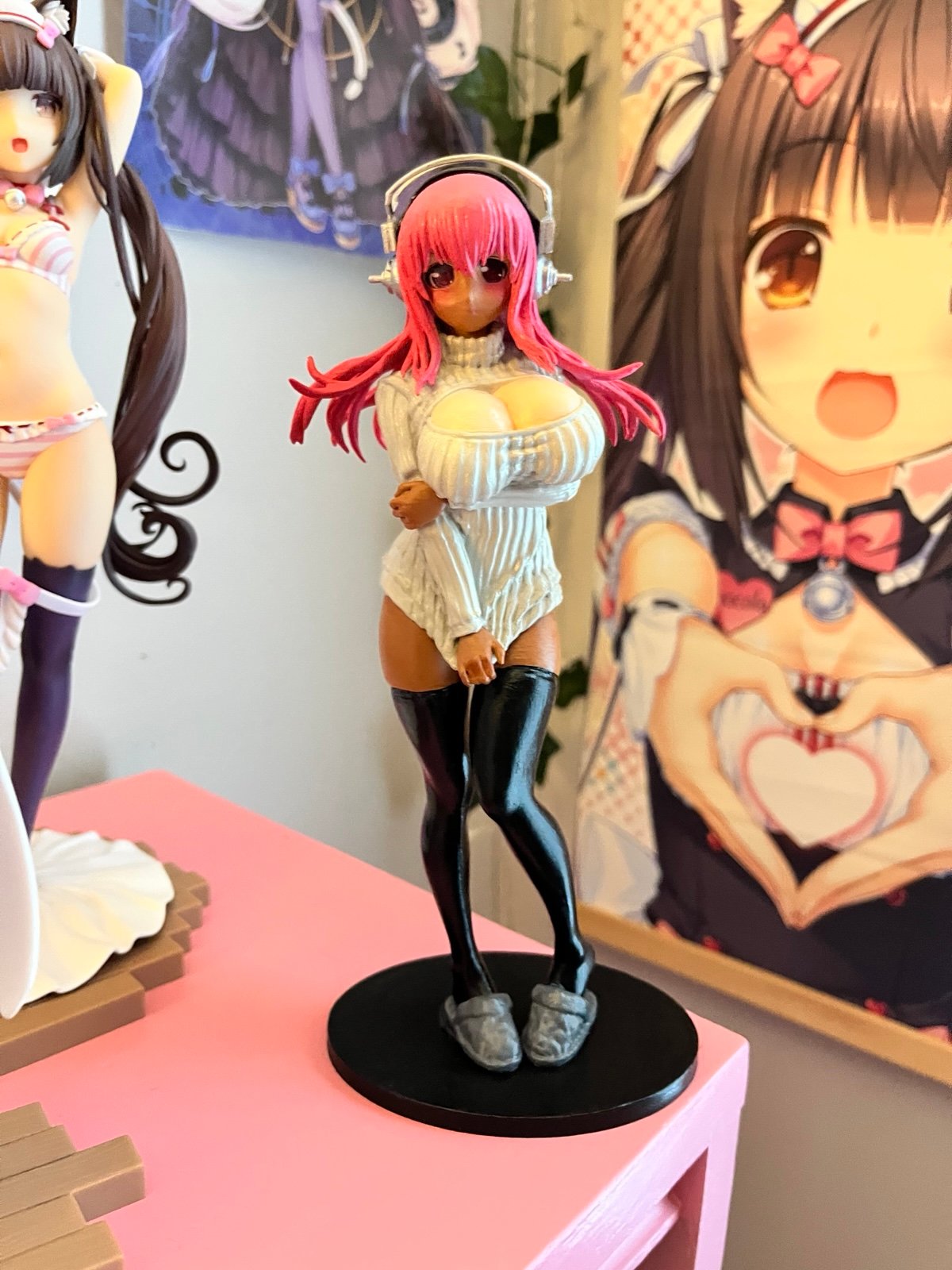 Super Sonico garage kit 1/7 painted figure