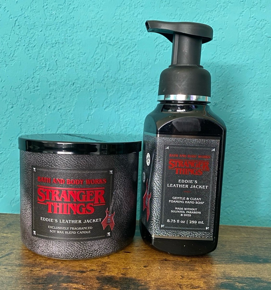Bath & Body Works Stranger Things ‘Eddie’s Leather Jacket’ Bundle