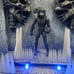 Custom alien diorama trone and custom alien figure