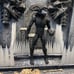 Custom alien diorama trone and custom alien figure