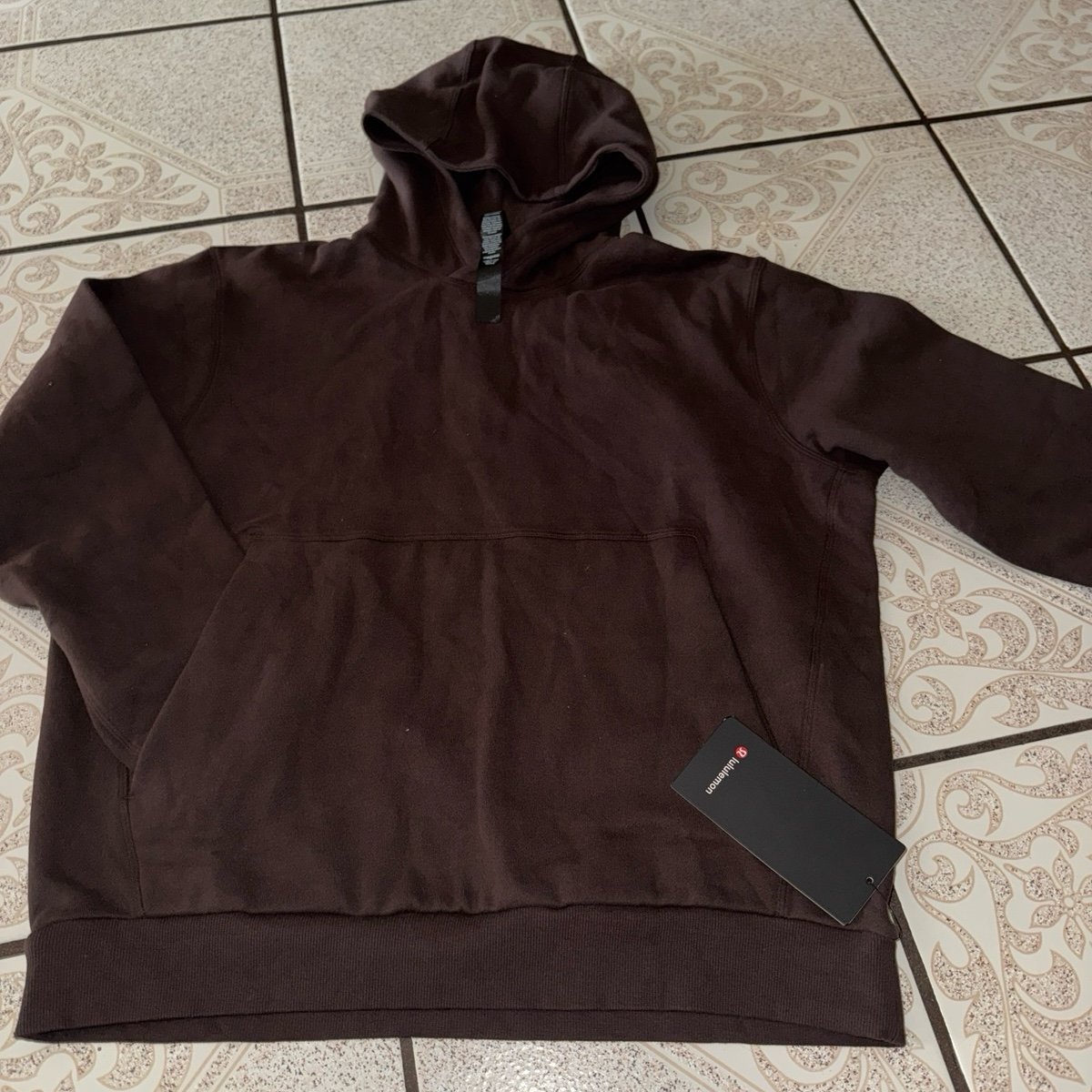 Lululemon Steady State Pullover Hoodies men’s Medium in Espresso.