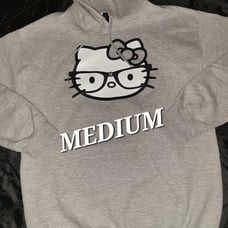 HELLO KITTY HOODIE SWEATER **MEDIUM