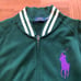 【Excellent Condition】Polo Ralph Lauren Dark Green Varsity Jacket