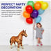New GIANT Inflatable Horse Balloon Thick Plastic and Durable Party Decoration