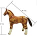 New GIANT Inflatable Horse Balloon Thick Plastic and Durable Party Decoration