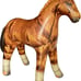 New GIANT Inflatable Horse Balloon Thick Plastic and Durable Party Decoration