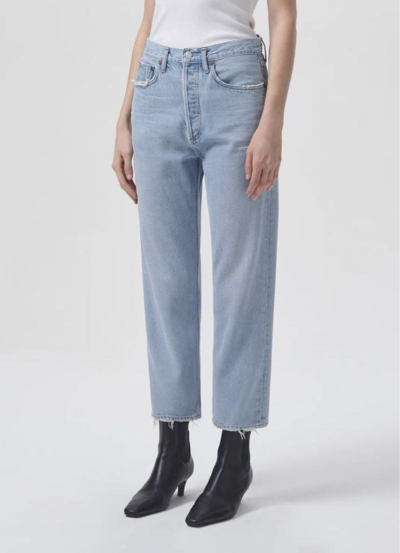 AGOLDE 90s CROP MID RISE STRAIGHT Jeans