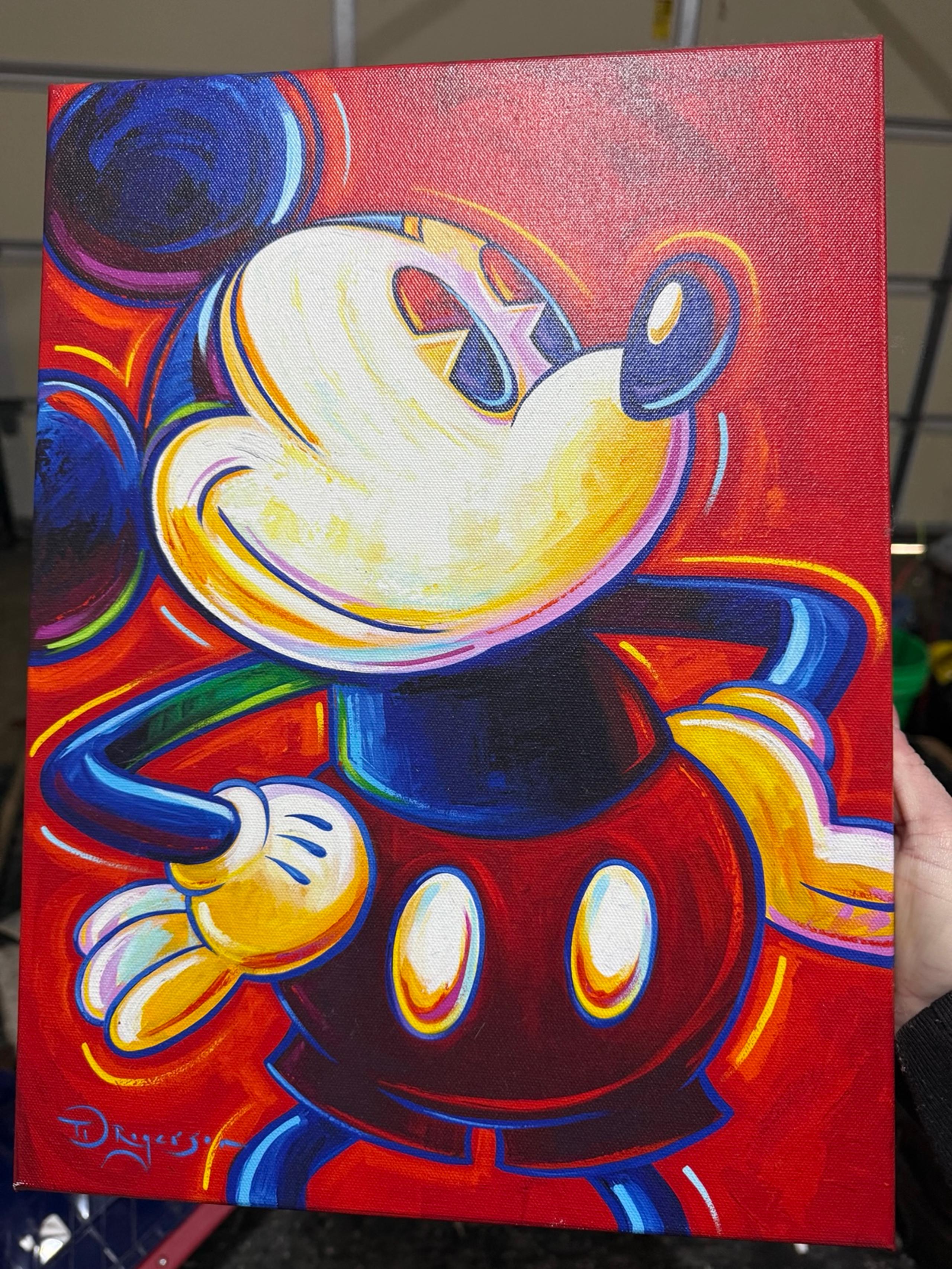 Disney fine art Mickey Mouse canvas