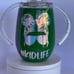 10 oz Green Dirty Pour Custom Sippy