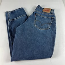 Y2K Levi's Jeans Men 30x30* 560 Comfort Loose Tapered Blue Faded Denim Tag 32x32