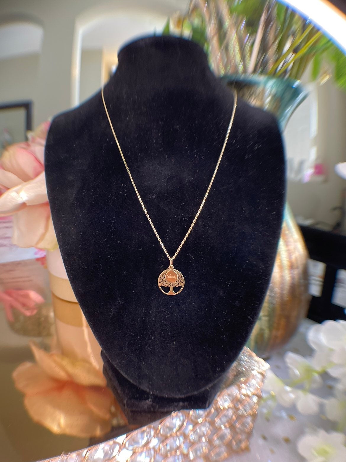 14K Gold Tree of Life Necklace