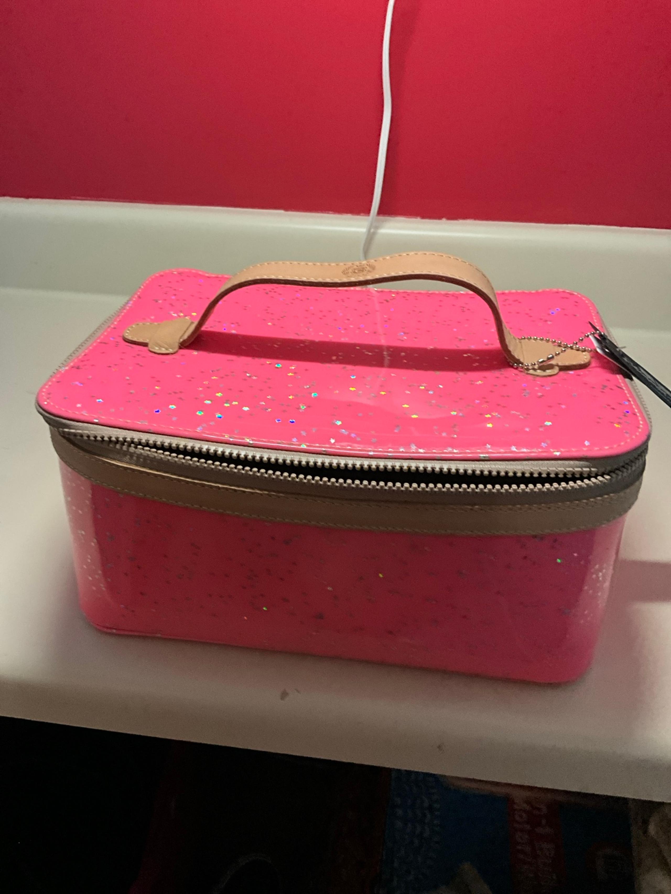 NWT-Consuela Pink Shine Train/Cosmetic case