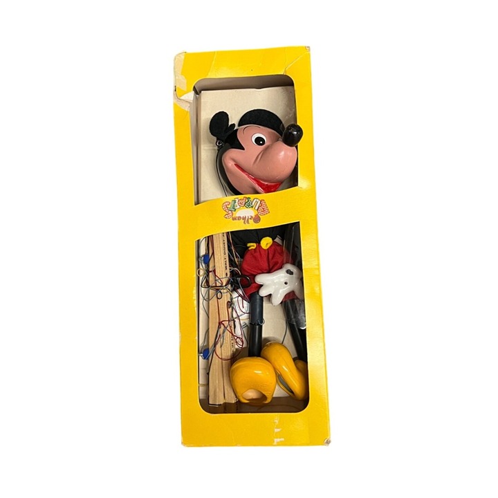 Pelham Puppets Disney Mickey Mouse Marionette Puppet Pelham Vintage 1950's