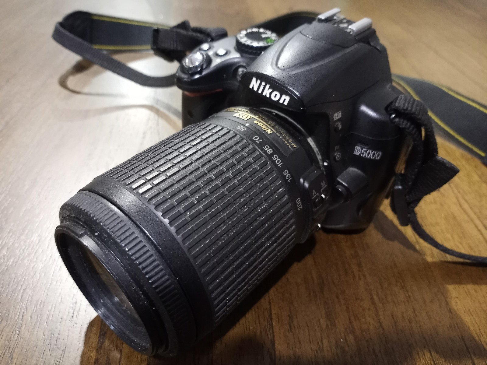 Nikon D5000 with Dx 55-200 Lenses