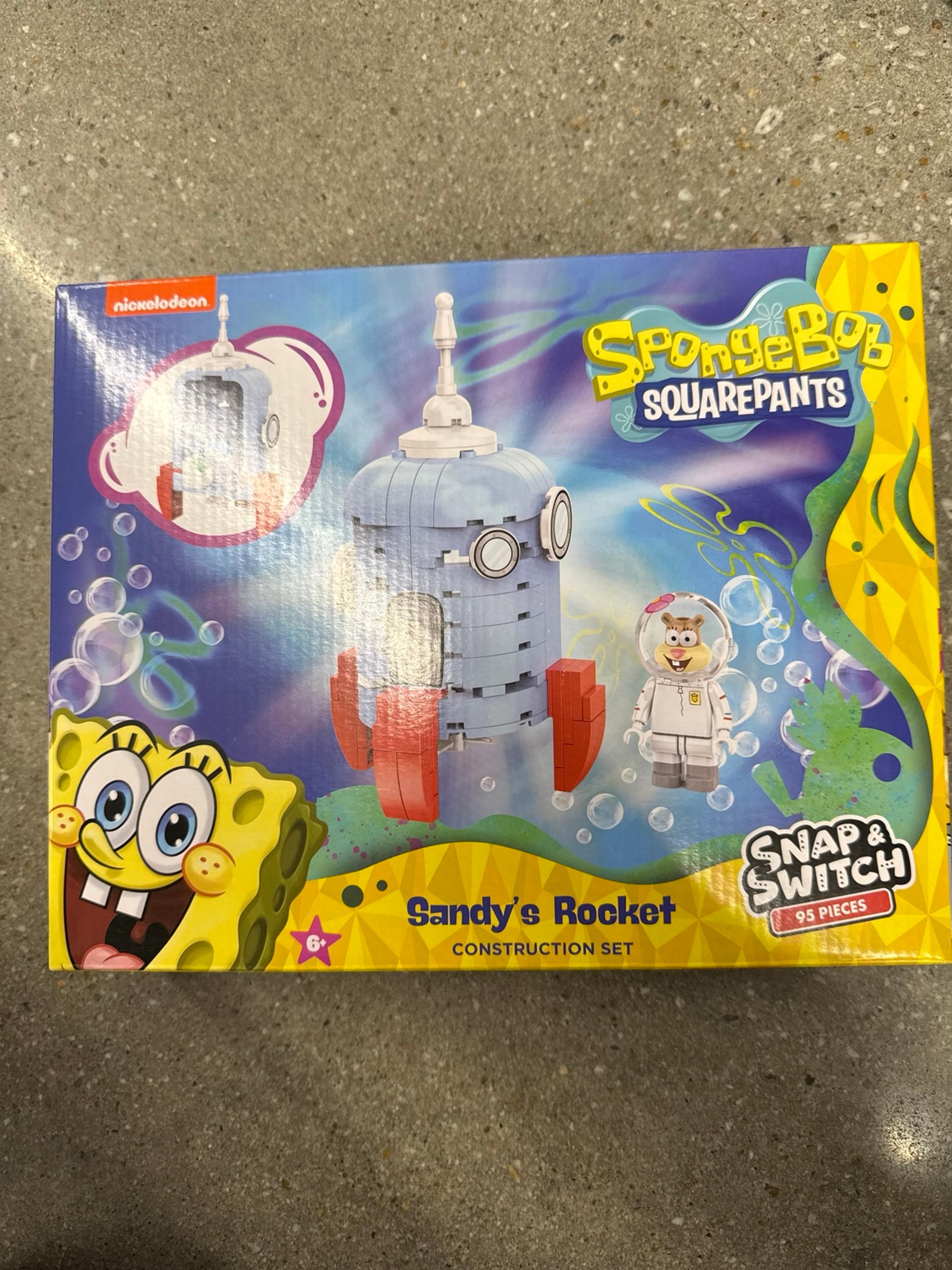 Spongebob Squarepants Sandys Rocket Construction Set