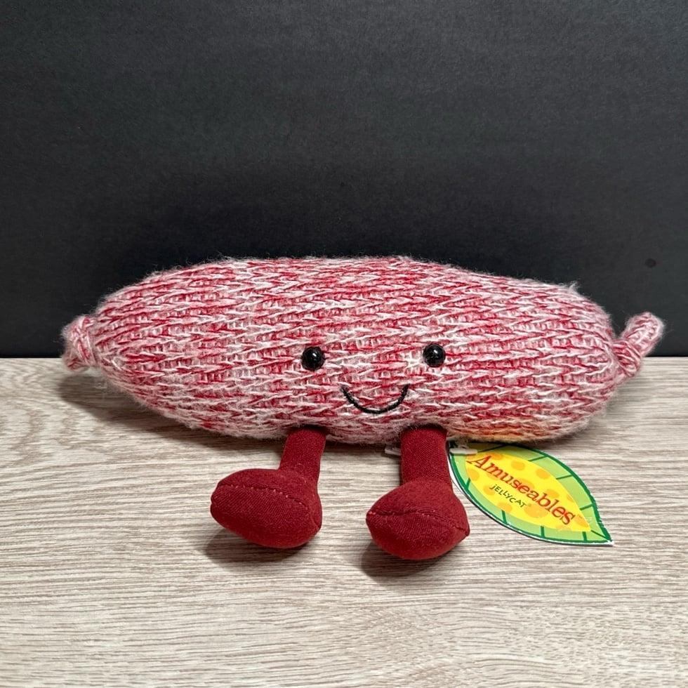 Jellycat amuseable sausage- NWT Retired- SHIPS SAME DAY!