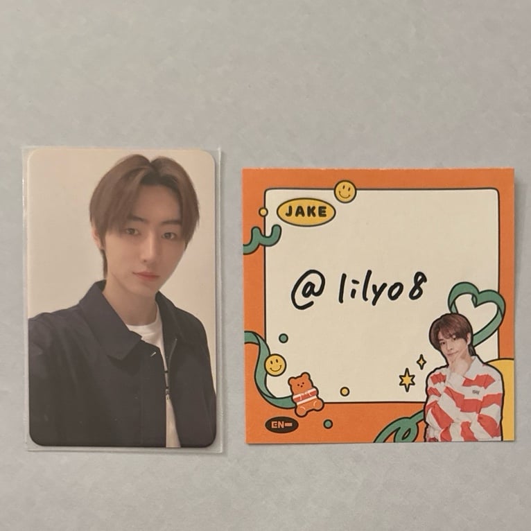 enhypen manifesto sunghoon photocard