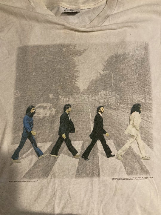 The Beatles Licensed Rare Vintage Abbey Road Shirt XL