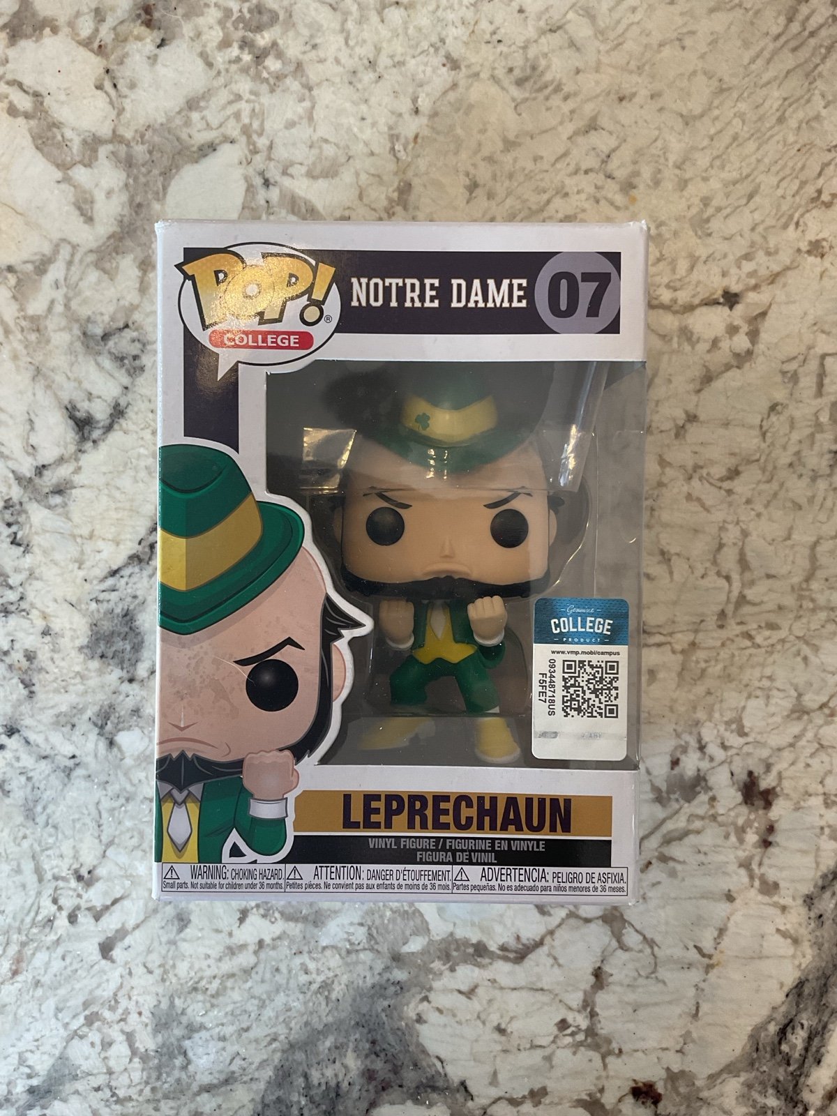 Funko Pop College Notre Dame Leprechaun