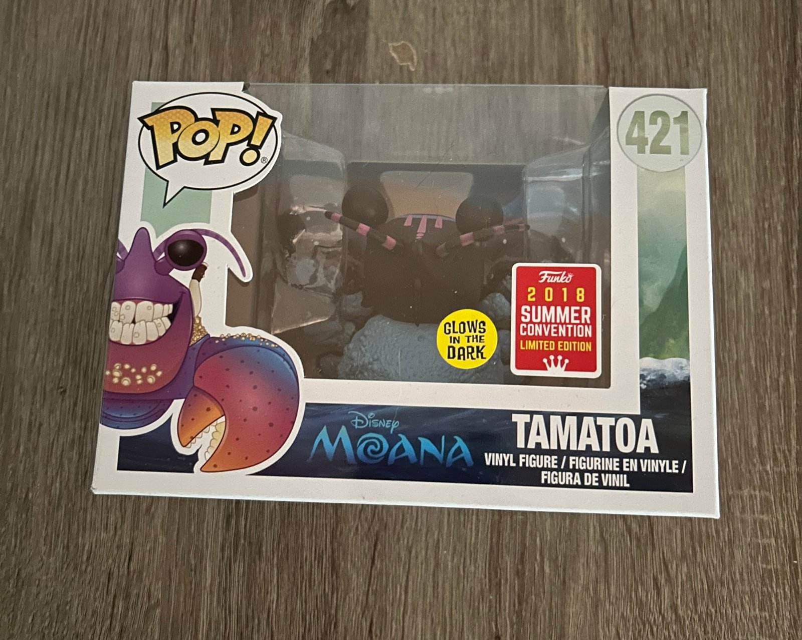 Funko Pop Tamatoa #421 GITD exclusive