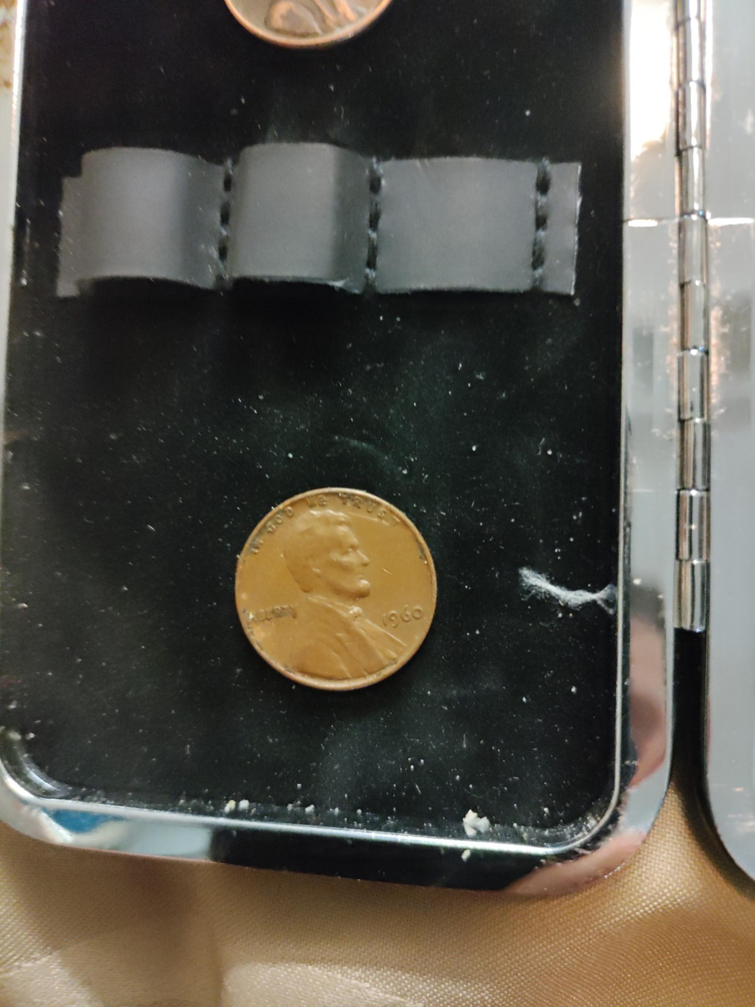 1960 D penny