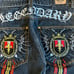 Baggy embroidery jeans