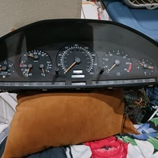 #MercedesBenz 1996 SL500 Instrument Cluster