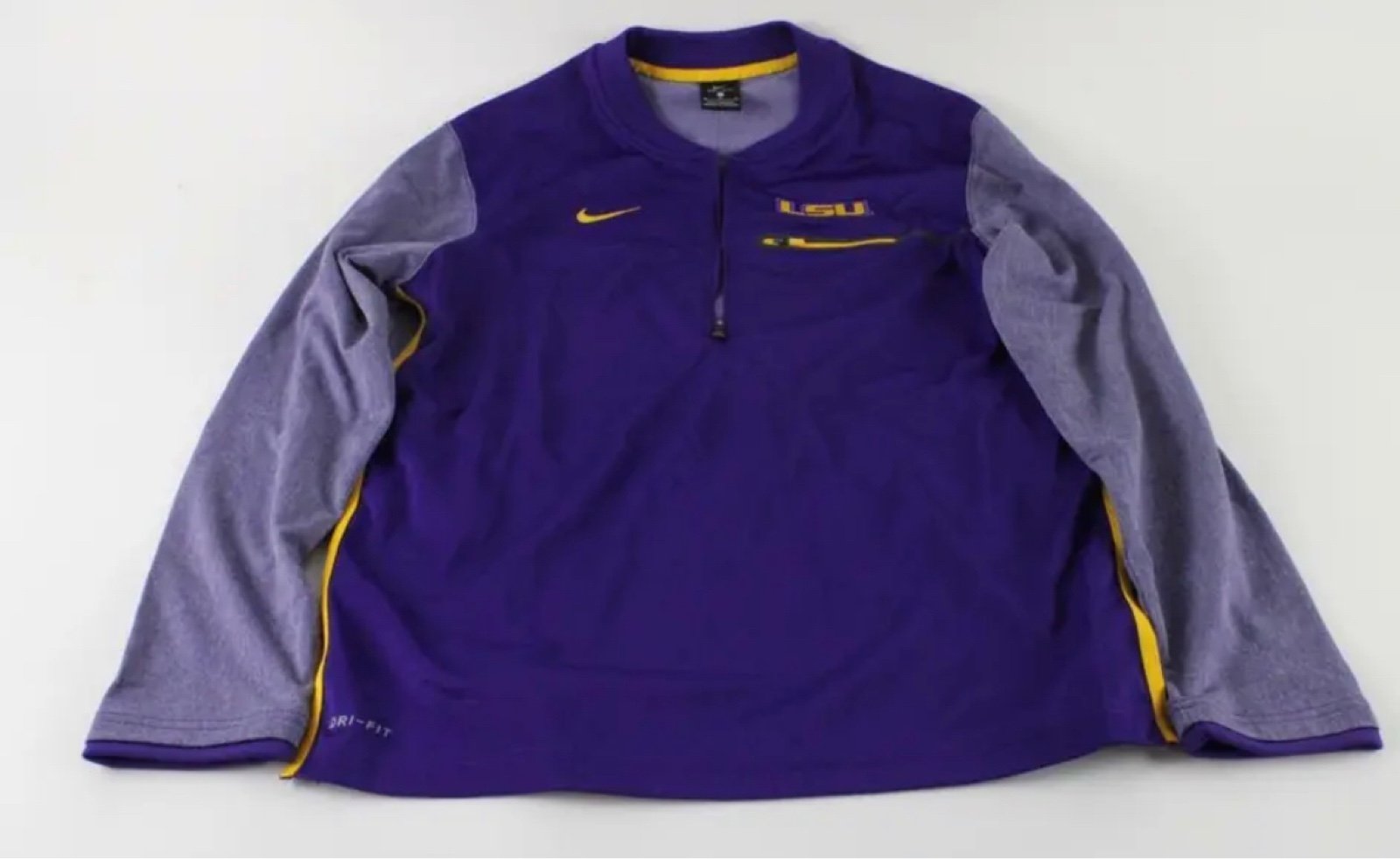 New with tag! Men's Nike Purple LSU Tigers Performance Polo Shirt Size M