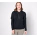Muk Luks French Terry Hooded Pullover Black Womens Size X-Large Polyester Blend