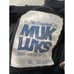 Muk Luks French Terry Hooded Pullover Black Womens Size X-Large Polyester Blend