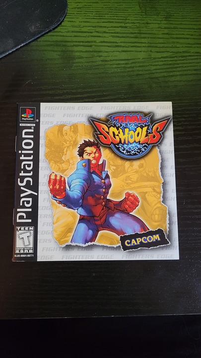 Rival Schools: United by Fate PlayStation PS1 INSTRUCTION MANUAL ONLY
