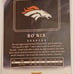 BO NIX RARE ROOKIE GOLD HOLO FOIL INVESTMENT SSP PANINI BRONCOS ROY MINT